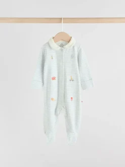 Next Bleu motif Londres - Combinaisons de nuit pour bébé 3 Pack (0-2ans) Sale