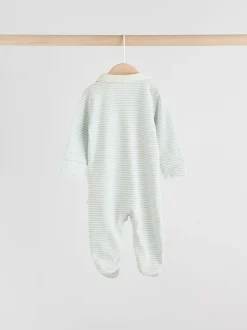 Next Bleu motif Londres - Combinaisons de nuit pour bébé 3 Pack (0-2ans) Sale