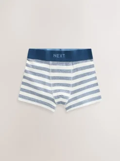 Next - Lot de 5 malles à motif junior (1.5-16ans) Bleu motif étoiles et rayures Discount