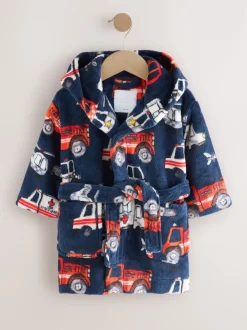 Next - Robe (9mois-8ans) Bleu motif véhicule d'ugence Best