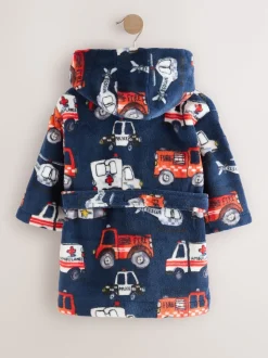 Next - Robe (9mois-8ans) Bleu motif véhicule d'ugence Best