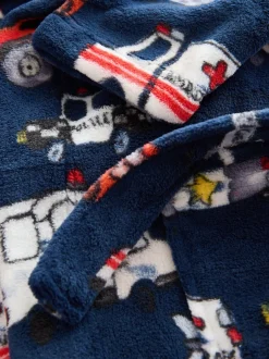 Next - Robe (9mois-8ans) Bleu motif véhicule d'ugence Best