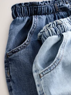 Next Bleu moyen - 100% Coton Denim Shorts 2 Lot (3-16ans) Best