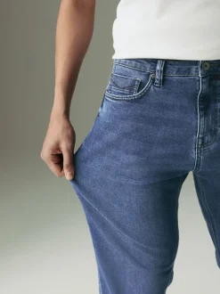 Next - Ajustement droit - Jean Motionflex Bleu moyen Best