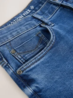 Next - Ajustement droit - Jean Motionflex Bleu moyen Best