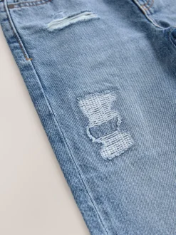 Next Bleu moyen - Jean authentique (3-16ans) Ajustement lâche Sale