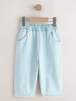 Next Bleu moyen - Jean barrel Pullon (3mois à7ans) Outlet