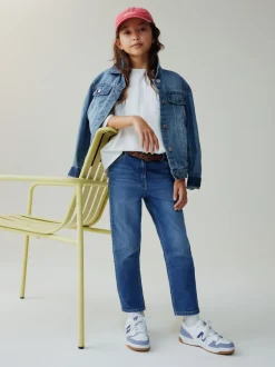 Next Bleu moyen - Jean extensible ajusté (3-16ans) Discount