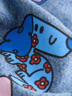 Next Bleu moyen - Jean imprimé Doodle (3mois à7ans) Hot