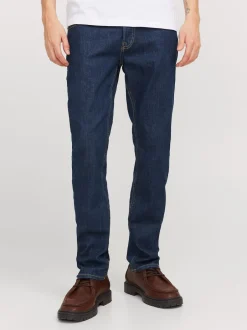 JACK & JONES - Jean slim Glenn Bleu moyen New