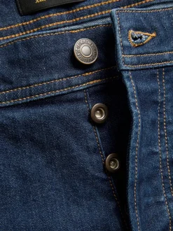 JACK & JONES - Jean slim Glenn Bleu moyen New