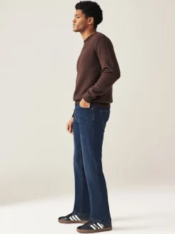 Next - Jean stretch classique Bleu moyen Sale