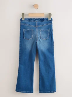 Next Bleu moyen - Jean évasé Pullon (3-16ans) Clearance