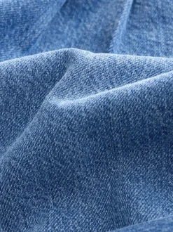 Next Bleu moyen - Jeans à jambes larges (6-16ans) New