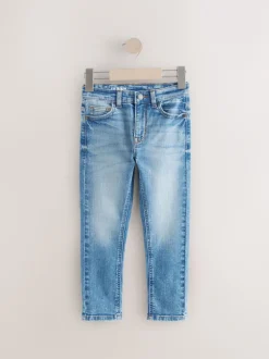 Next - Jeans extensibles (3-17yrs) Bleu moyen Hot