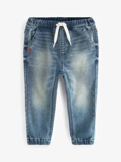Next Bleu moyen - Joggers Jeans Avec Confort Extensible (3mths-7yrs) Best