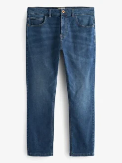 Next - Lit 1 place - Coupe ajustée Classic Jeans extensibles Bleu moyen Best