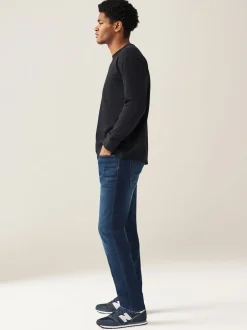 Next - Lit 1 place - Skinny Fit Classic Jeans extensibles Bleu moyen Online