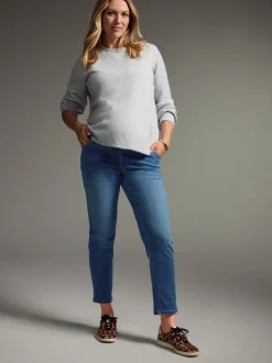 Next Bleu moyen - Mom Maternity Denim jeans Hot