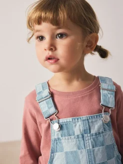 Next Bleu moyen - Salopettes à carreaux (3mois-7ans) Hot