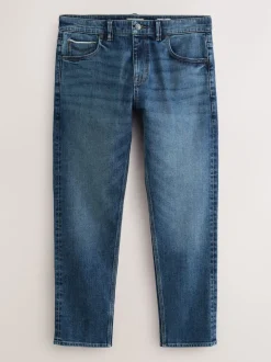 Next Bleu moyen - Slim Fit (Slim Fit) - Signature Selvedge jean Denim Jeans Sale