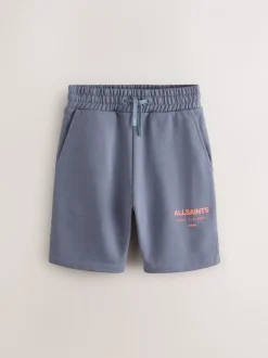 smALLSAINTS - Short Underground Sweat 100% coton Bleu moyen Hot