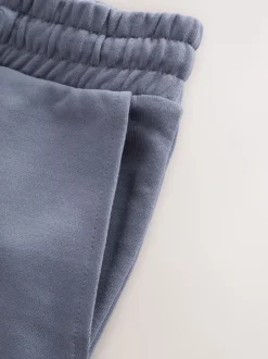 smALLSAINTS - Short Underground Sweat 100% coton Bleu moyen Hot