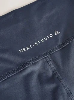 Next Bleu nuit - Leggings de sport de yoga évasés Supersoft Dry Tech Best