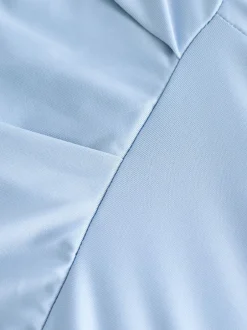 Next Bleu pastel - Robe longue de demoiselle d’honneur multicolore en jersey pour invitée de mariage Hot