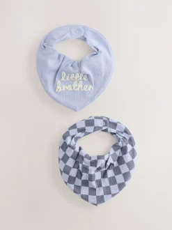 Next Bleu Petit Frère - Bébé BIBS 2 Pack Clearance