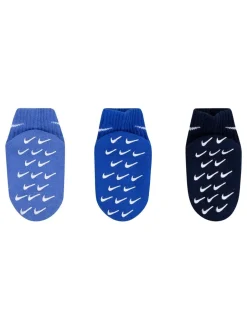 Nike Bleu Polar - Chaussettes Gripper pour nourrissons 3 Lot Hot