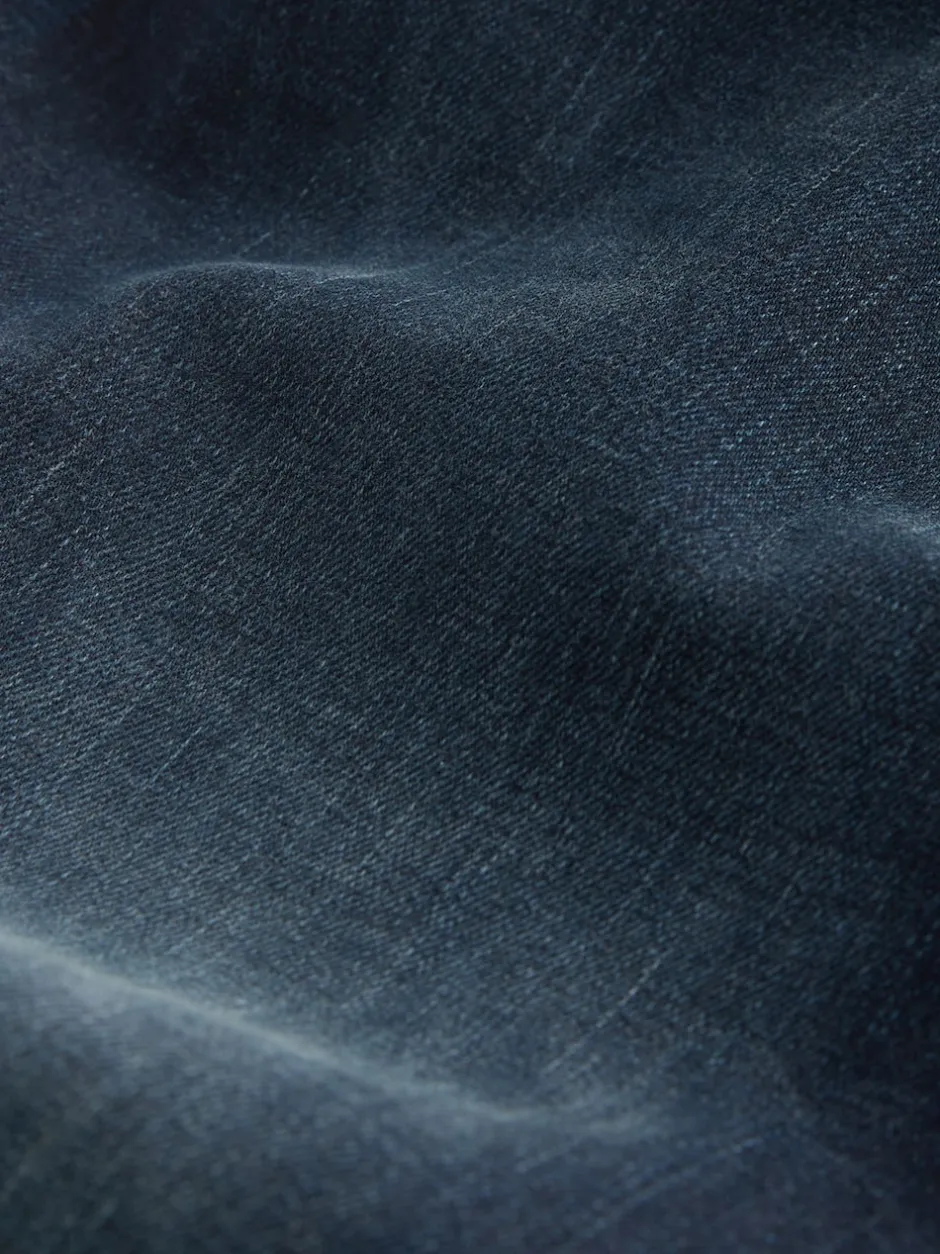 Next - Slim Fit (Slim Fit) - extensible Denim Jeans Bleu profond Sale