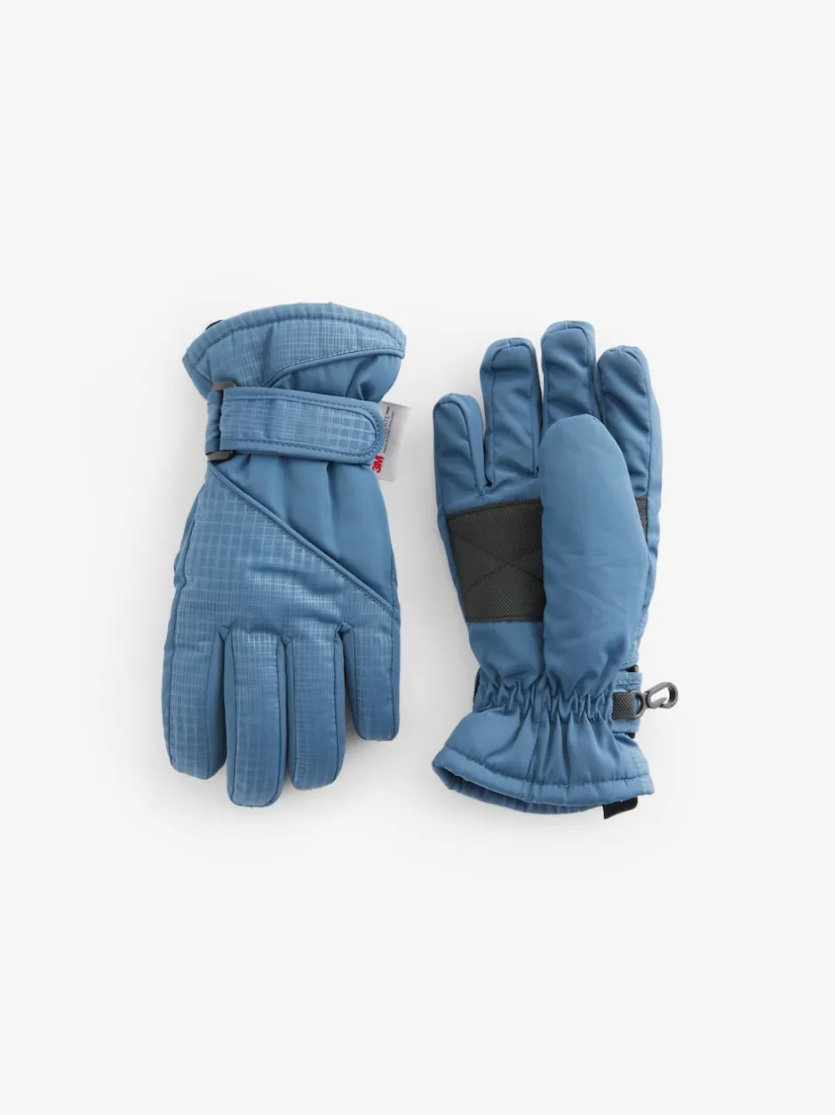 Next Bleu pétrole - Gants de ski (3-16ans) Clearance