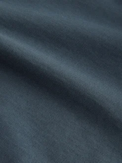 Next - Sweat à capuche zippé léger Bleu pétrole Hot