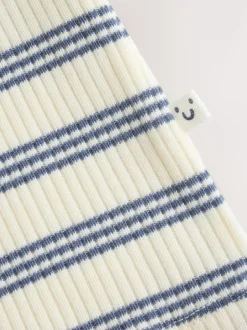 Next Bleu rayé J’aime mon papa - Barboteuse Bébé en jersey