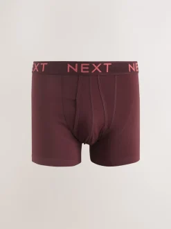 Next - Lot de 10 - Boxers avec ouverture sur le devant Bleu riche/rouge Clearance