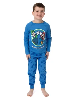 Vanilla Underground - Pyjama long Bleu super Mario Outlet