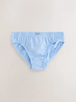 Next Bleu tonal - Slip en coton 100% 10 Paquet (1.5-16ans) Outlet