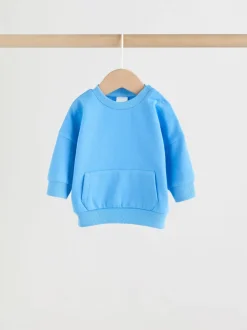 Next - Ensemble sweat et jogging bébé 6 pièces (0mois-3ans) Bleu vif Clearance