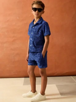 Reiss bleu vif - Short Marko Best