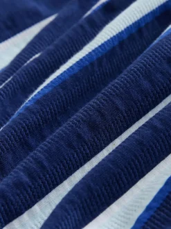 Next Bleu/Blanc - Combinaison d’été en jersey New