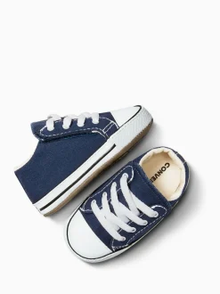 Converse Bleu/Blanc - Baskets Chuck Taylor en toile pour bébé New
