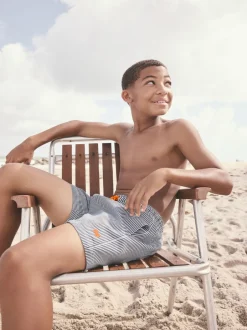 Next Bleu/Blanc - Rayure Short de bain (3-16ans) New