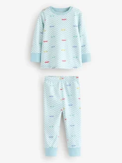 Next Bleu/Blanc Cars - Pyjama Snuggle 3 Pack Sale