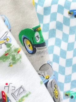 Next Bleu/Blanc Cars - Pyjama Snuggle 3 Pack Sale
