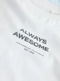 Next Bleu/blanc/marron - Ensemble haut et legging à manches courtes Lot de 3 (3mois7ans) Online