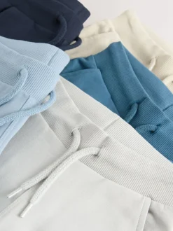 Next - Lot de 5 joggings (3mois-7ans) Bleu/écru/bleu marine