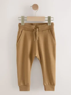 Next Bleu/Fauve Marron/gris anthracite - Lot de 3 joggings super skinny (3mois-7ans) Online