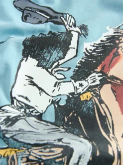 Next Bleu/Gris - Ensemble pyjama Terry Urban en jersey à manches courtes