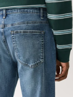 Next - Jean stretch classique Bleu/Gris Sale